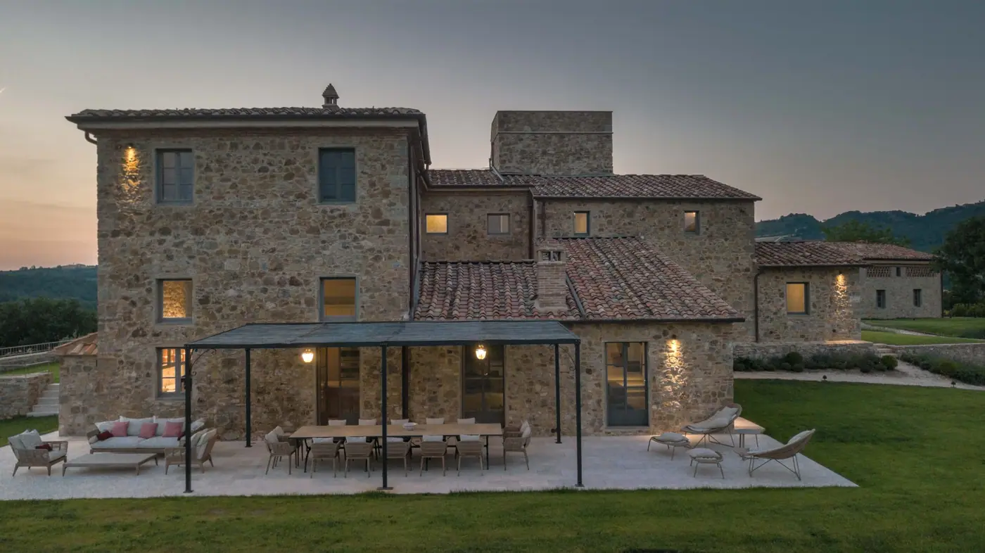 Landhuis in Toscane met Talenti buitenmeubelen