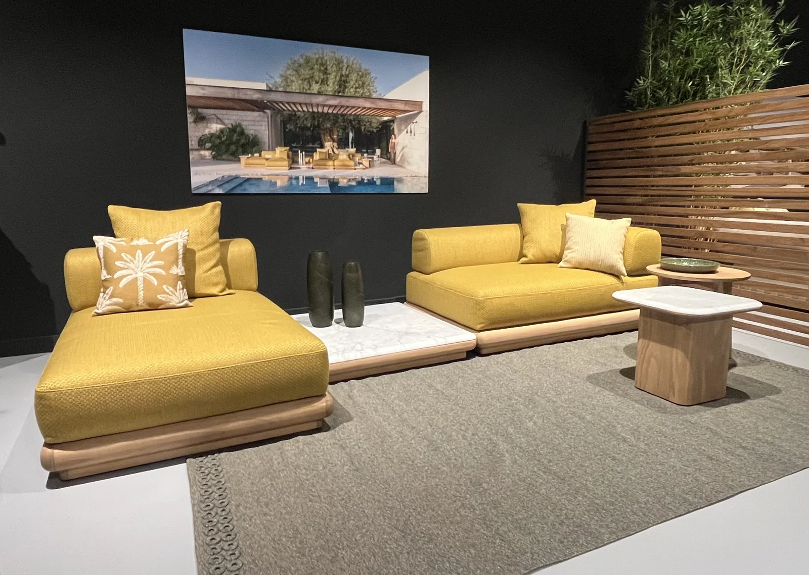 Talenti loungeset in de showroom in het ETC Design Center, Culemborg