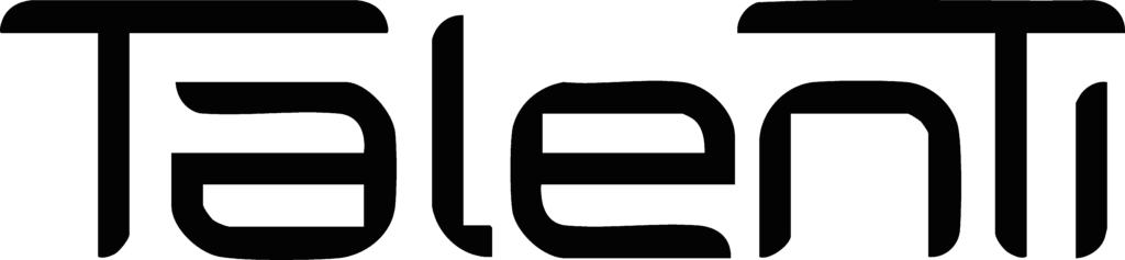 Talenti logo Zwart