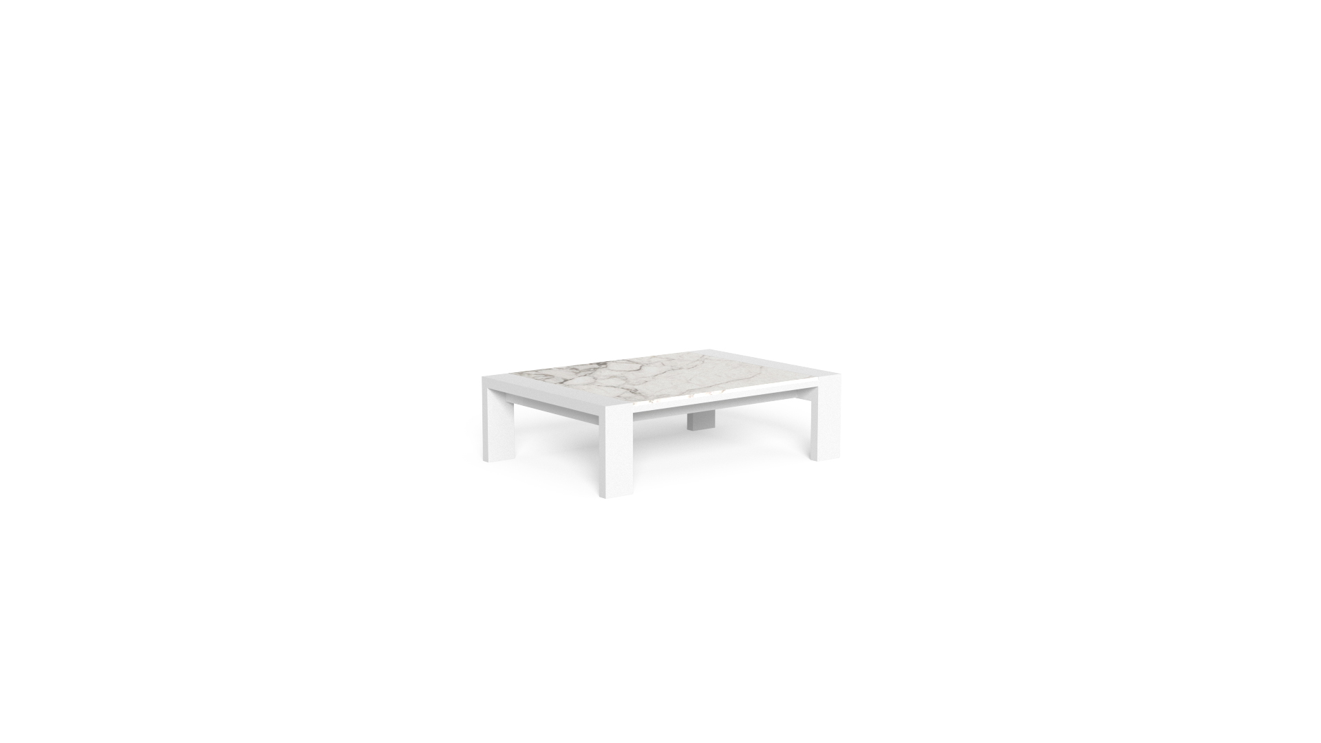 Argo alu koffie tafel 113 x80