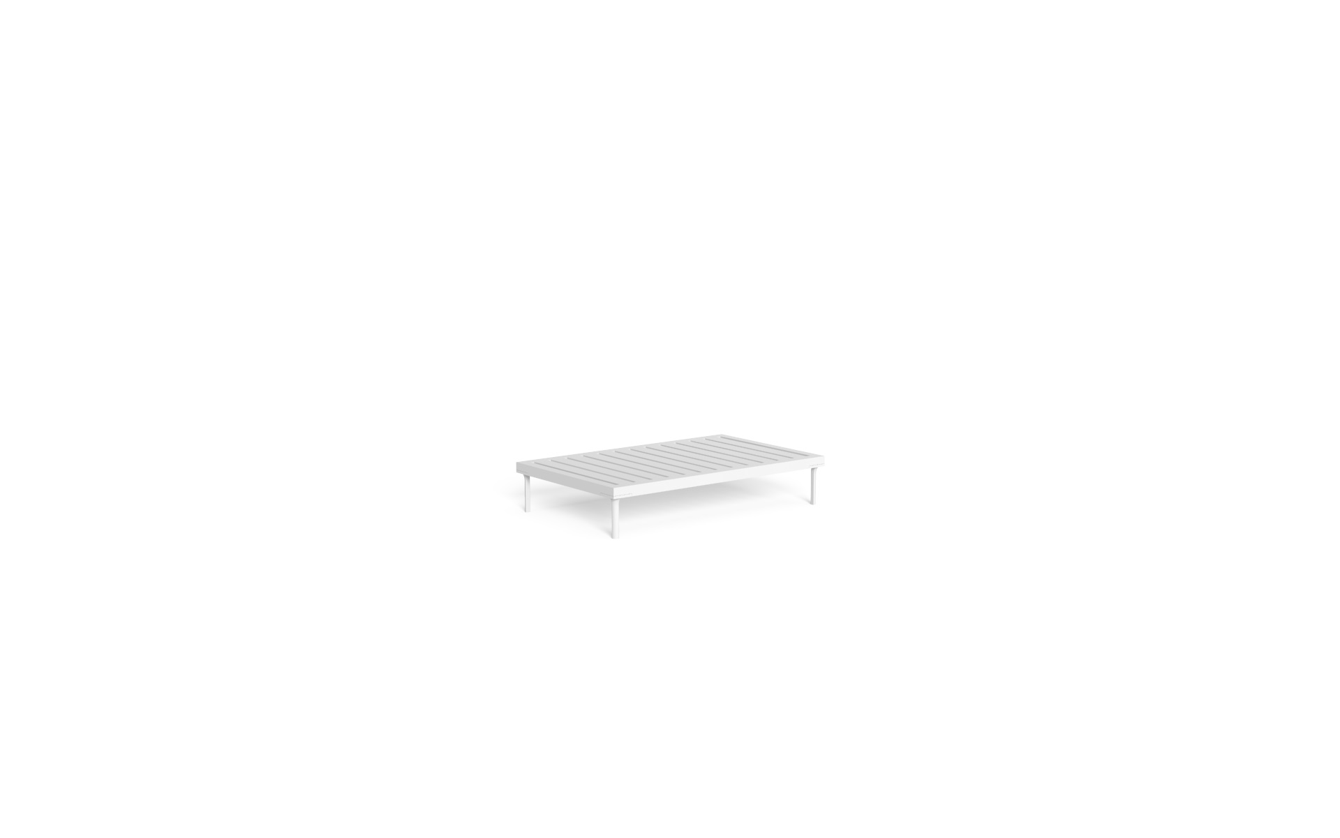 Cleosoft alu koffie tafel 60x100