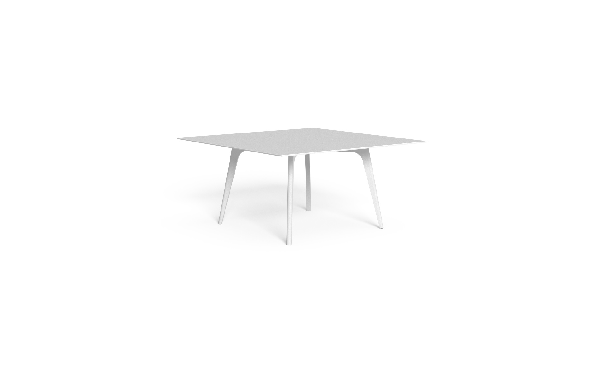 Cleosoft alu eettafel vierkant 150