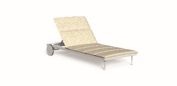 Cruise alu single sunbed