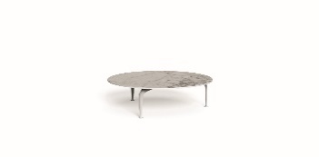 Cruise alu ronde koffie tafel 120