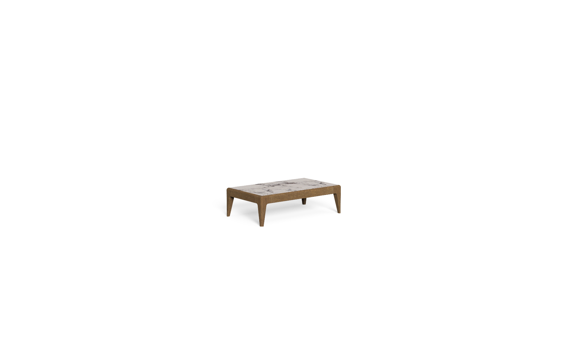 Cruise teak koffie tafel 45x90