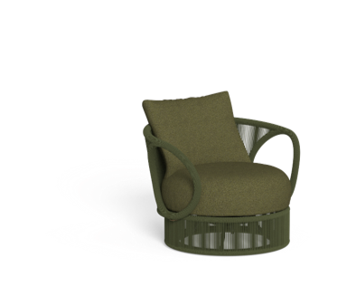 designer tuinmeubel donkergroen