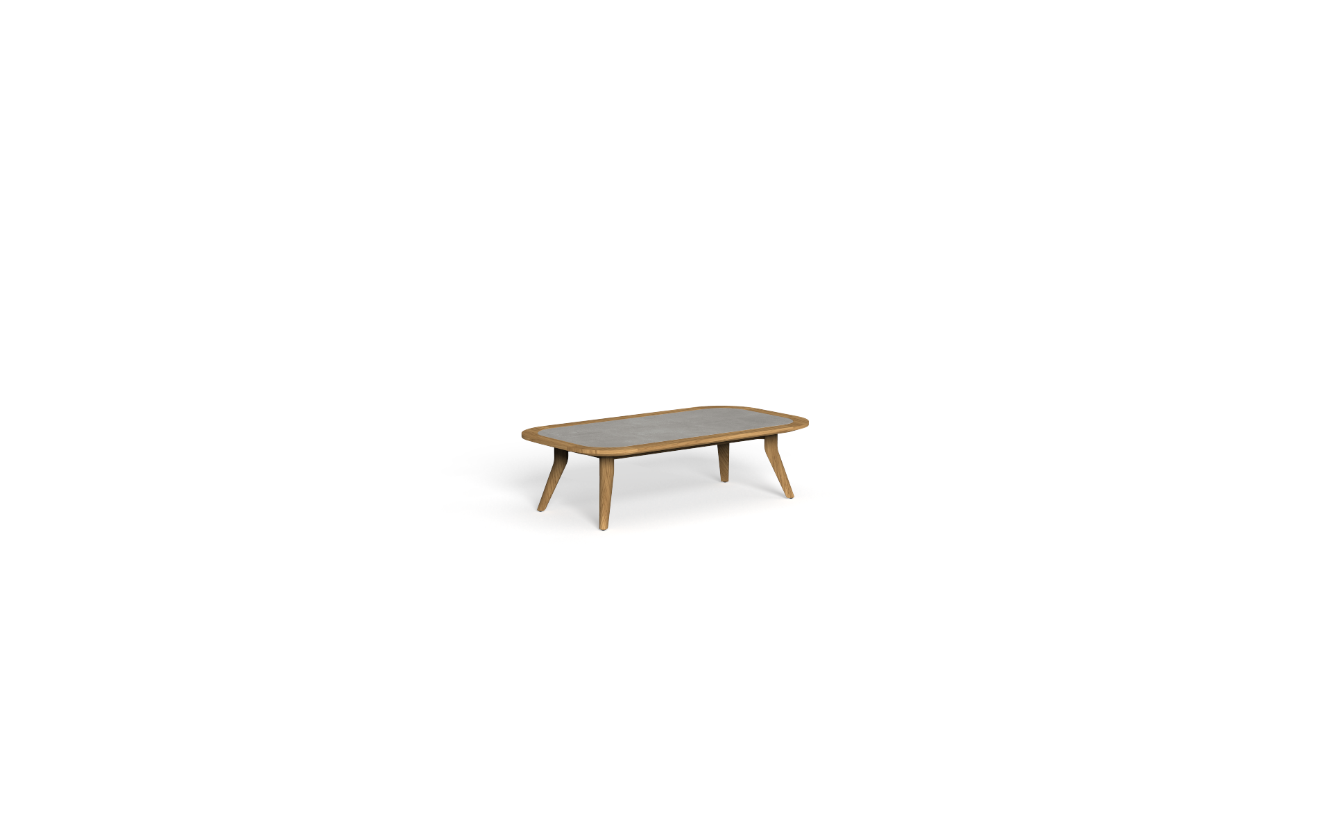 Moon teak koffietafel 110x60