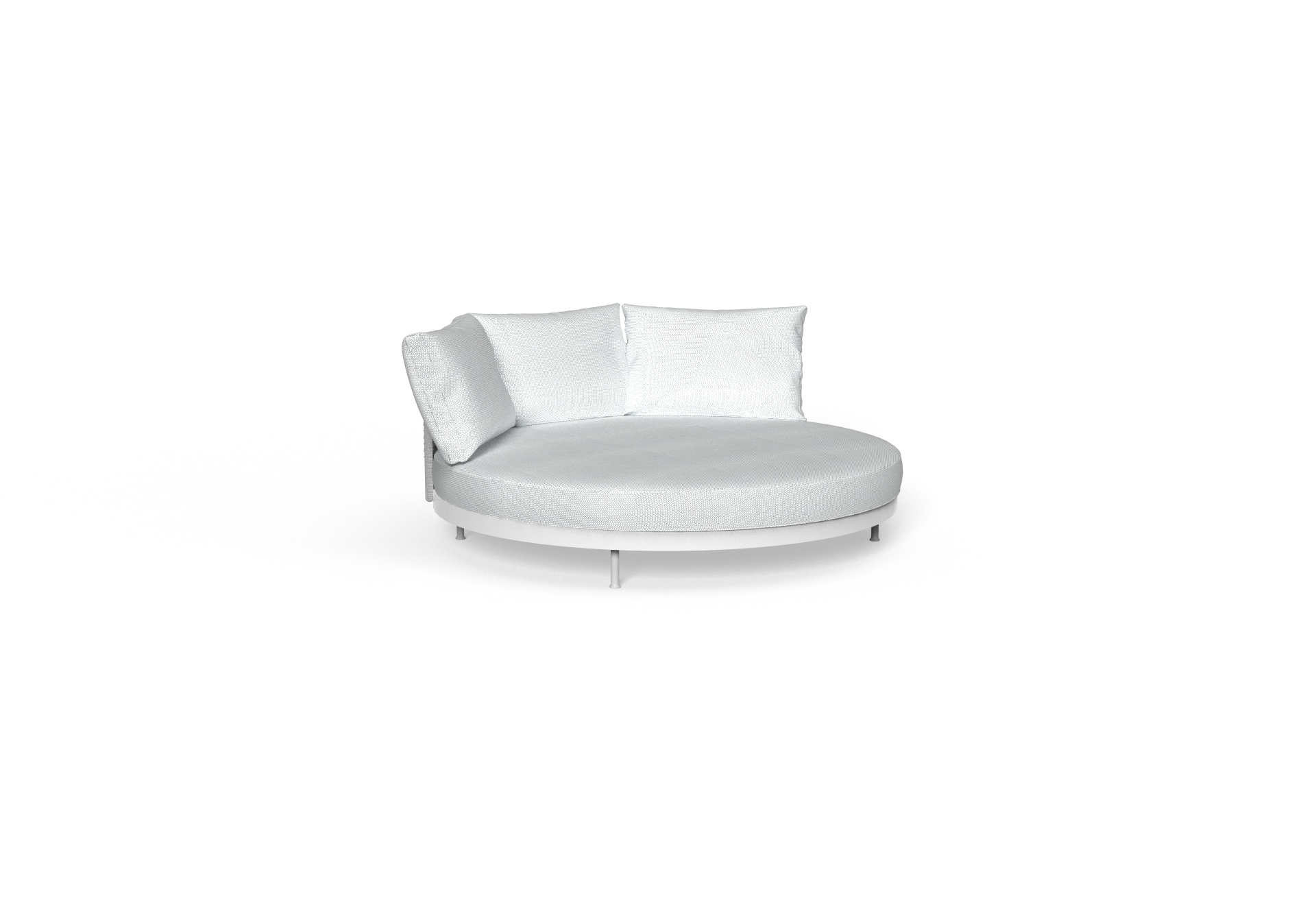 Slam rope rond daybed