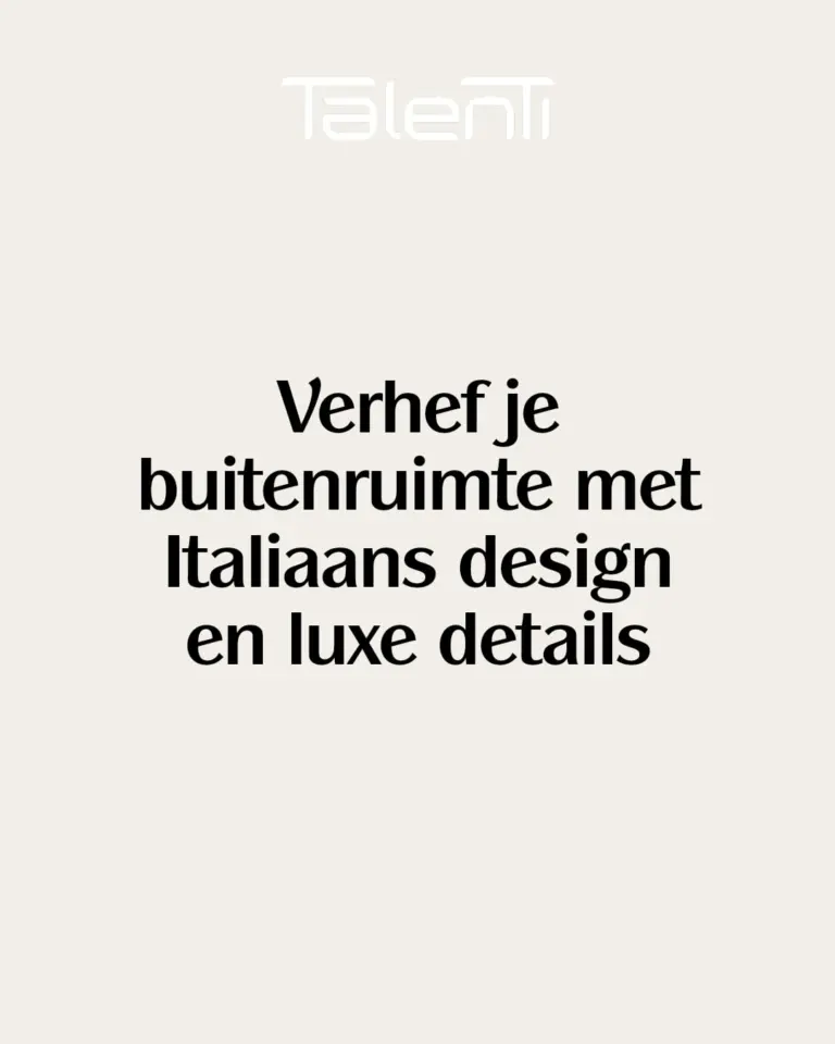 Instagram post from talenti_outdoor.nl. This post is in position 0.