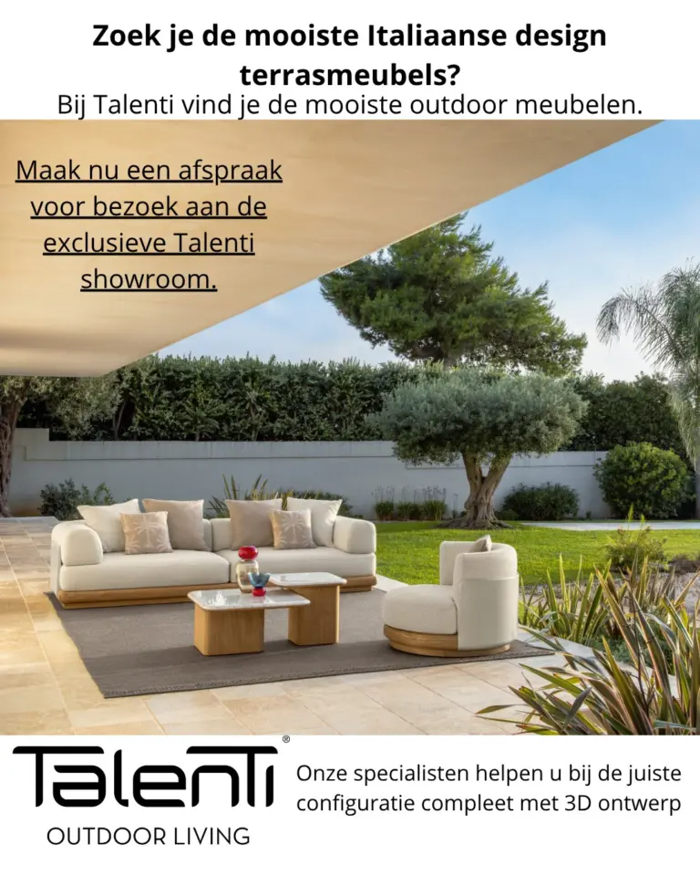 Instagram post from talenti_outdoor.nl. This post is in position 1.