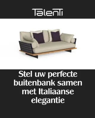 Instagram post from talenti_outdoor.nl. This post is in position 3.