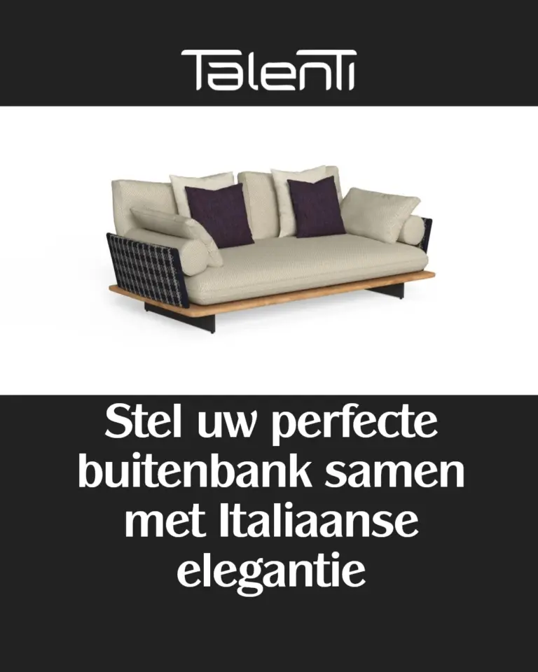 Instagram post from talenti_outdoor.nl. This post is in position 2.